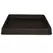 Tusco 12" Square Saucer Planter Tray Espresso