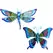 VCS 12" Butterfly & Dragonfly With Dots