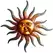 VCS 29" Filigree Sun Wall Decor