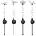 Moonrays Solar Flex Stem Stick Lights