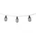 Moonrays 10pc Solar Lantern String Light
