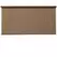Coolaroo 6'x6' Simple Lift Roll Shade Yakitake Brown