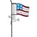 Headwind Flag Rain Gauge 4pk Metal Flag RG Stake