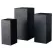 MCarr 3pc Liconfiber Tall Pedestal Set Black
