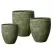 MCarr 3pc Tall Planter Set Weathered Green