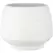 SSI 4.5" Stoneware Tapered Pot White