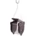 Birds Choice Shelled Peanut Feeder Recycled Plastic Dark Brown