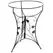 Birds Choice Metal Bird Bath Stand with Legs Ivy Leaf