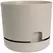 DCN 8" Oasis Self Watering Planter Mocha