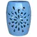 MCarr 19" Tall Starburst Stool Aspen Blue