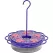 Natures Way 13oz Plastic Decorative Dish Hummingbird Feeder Petunia Passion