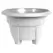 DCN 15" Azura Round Patio Planter Light Grey
