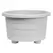 DCN 18" Futura Round Patio Planter Light Grey