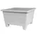 DCN 16" Futura Square Patio Planter Light Grey