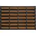 DHTG 16x24 Heavy Boot Scaper Coir & Rubber Design