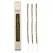 Mossify 42" 3pk Bendable Moss Poles Thin