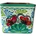Talavera 8" Bella Especial Square Pot Teal