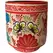 Talavera 12.5" Bella Especial Tall Cylinder Red