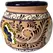 Talavera 11.5" Bella Especial Esfera Pot Natural