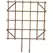 Kelmar 36" Square Espalier Redwood Trellis