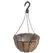 Austram 14" Progro Basic Planter with Plastic Hanger Black