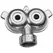 Orbit Twin Circle Spray Zinc Spot Sprinkler