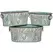 Deer Park Oval Palmetto Planters Set of 3