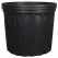 Grower Select True 3 Gallon Nursery Pot, Blow Molded, Black, 35/CS, 80CS/PL, 10.63in x 9.84in, 3.00Gal, 3Gallon