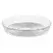 Panacea 6" diam Clear Plastic Saucer
