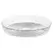 Panacea 14" diam Clear Plastic Saucer