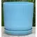 PHG 5"x5.5" Fluted Cylinder Planter Pastel Light Blue 8/CS