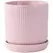 PHG 11"x11.5" Dotted Cylinder Planter Baby Pink 2/CS