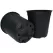 TO Plastics RP-650 Trade Gallon Round Pot, Black, 300 Per Case, 28 Cases Per Pallet, 6.50in D x 6.50in H, 2.53 Quart