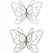 VCS 28" Metallic Standing Butterfly