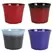 VCS 8" Ombre & Stripe Blue Red Planter