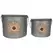 VCS 2pc Sunflower Half Pails