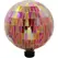 VCS 10" Red Tile Glass Globe w/ Hanging Chain