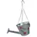 VCS 10" Hanging Watering Can Planter Handpainted Floral