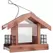 Penn Pride Cedar Chalet Bird Feeder