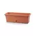 Crescent 24"x8" Rectangle Emma Planter Terra Cotta