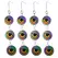 Dalen 4pk 3" Diameter Reflective Disc