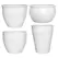 MCarr 26pc Dogwood Planter Pallet Glossy White