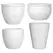 MCarr 26pc Trail Vine Planter Pallet Glossy White