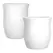 MCarr 30pc Tall Hourglass Planter Pallet White