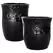 MCarr 30pc Dogwood Planter Pallet Glossy Black