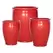 MCarr 15pc Tall Smooth Planter Pallet Red