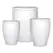 MCarr 15pc Tall Smooth Planter Pallet White