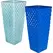 MCarr 16pc Square Taper Diamond Planter Pallet Mixed