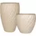 MCarr 35pc Lined Planter Pallet Yellow Cream
