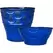 MCarr 32pc Scallop Planter Pallet Admiral Blue